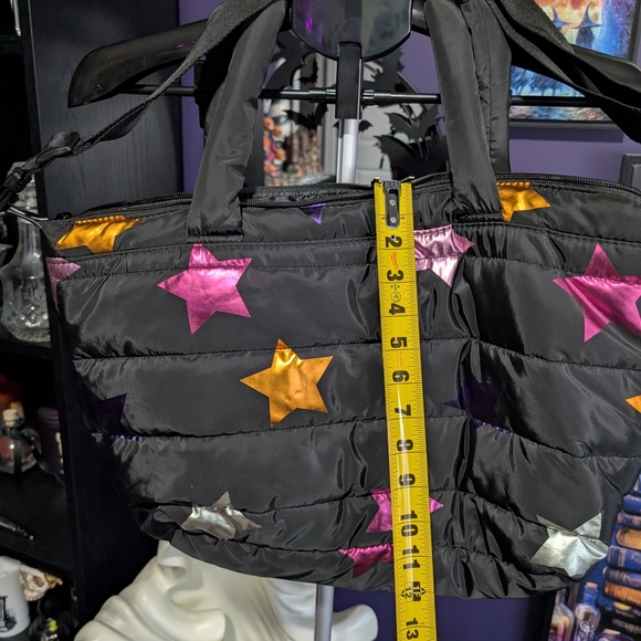 No Boundaries Black Tote with Colorful Star Accents - Picture 3 of 3